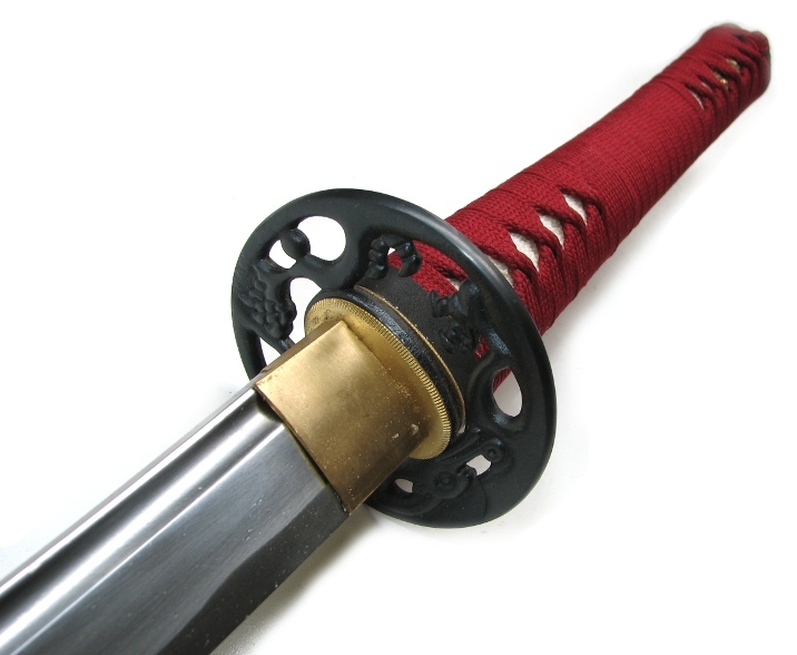 foto Katana  Manche Rouge